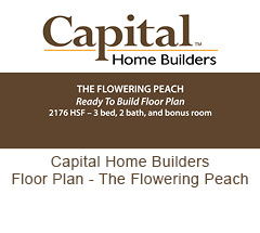 Capital Home Builders Floor Plan - The Flowering Peach