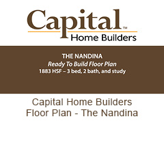 Capital Home Builders Floor Plan - The Nandina
